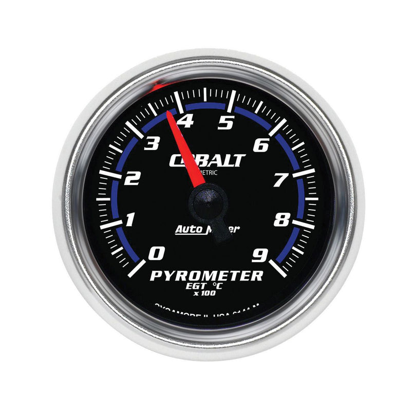 Autometer Cobalt 2-1/16in Pyrometer Gauge 0-900C Full