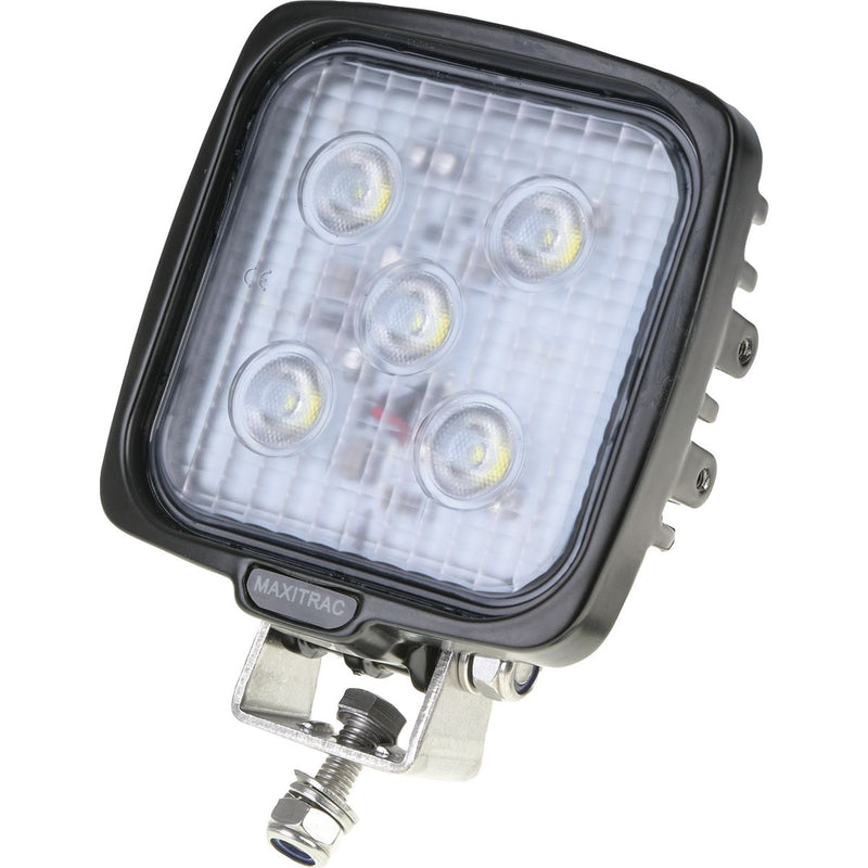 Maxi Trac 4x4 5 LED Work Light Square 1600 Lumen 25W