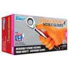 The Glove Company TGC Orange Nitrile Disposable Gloves