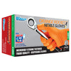 The Glove Company TGC Orange Nitrile Disposable Gloves