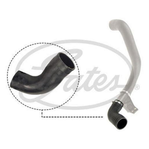 Gates Turbo Air Intake Hose (Hot Side) 09-0825