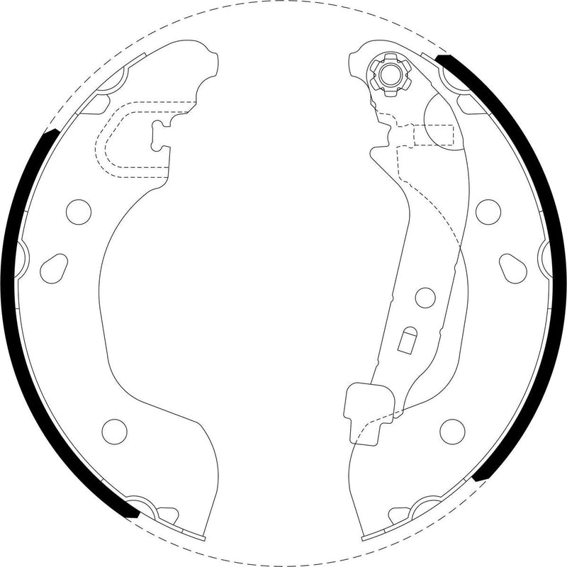 Bendix Brake Shoe Set BS5261