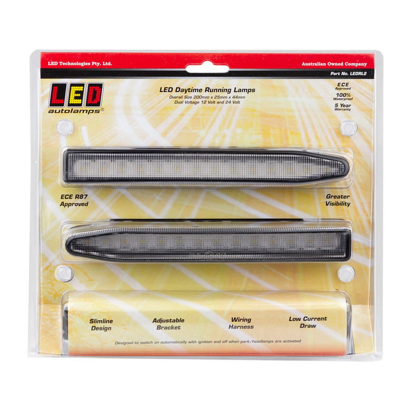 LED Autolamps Daytime Running Lamp IP67 12-24V with