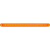 LED Autolamps Indicator Strip Lamp Sequential Amber 380 x