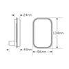 LED Autolamps Stop/Tail Lamp With Reflector, 12 & 24Vo
