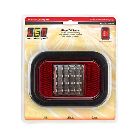 LED Autolamps Grommet Blister Tail Light 134RMG