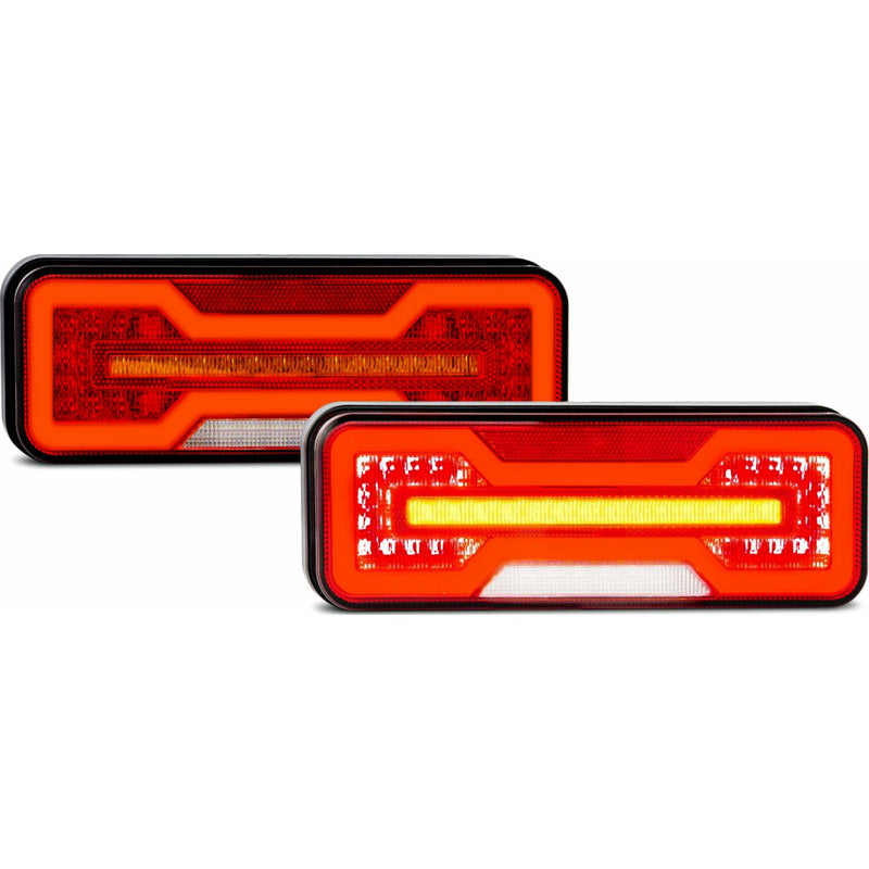 LED Autolamps Stop/Tail/Indicator/Reverse LED Light LHS &