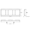 LED Autolamps Multi Volt Rear Combination LED Lamp With