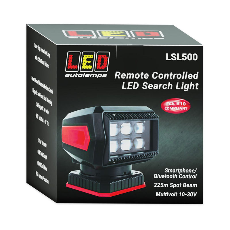 LED Autolamps Remote Control Search Light with 360°