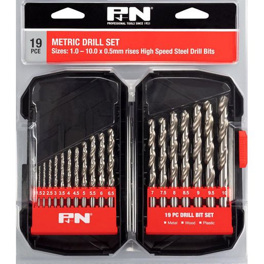 P&N Drill Set 19 Piece Metric 166044641