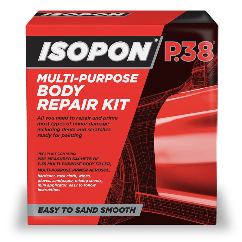 Isopon Multi-Purpose Body Filler P38 Repair Kit 1035g