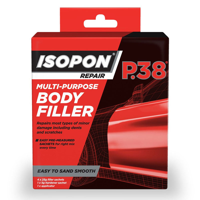 Isopon Multi-Purpose Body Filler P38 Mini Repair Kit 105g