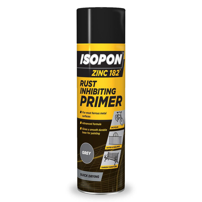 Isopon Zinc 182 Rust Inhibiting Primer Aerosol Spray