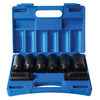 Action Axle Impact Socket Set Deep 12-Point 1/2" Drive 8