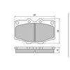 RDA Phantom Ceramic Brake Pad Set Front RDC288