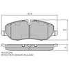 RDA Phantom Ceramic Brake Pad Set Front RDC2022
