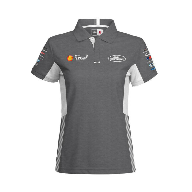Shell V-Power Racing Team Polo Grey Women Size 14