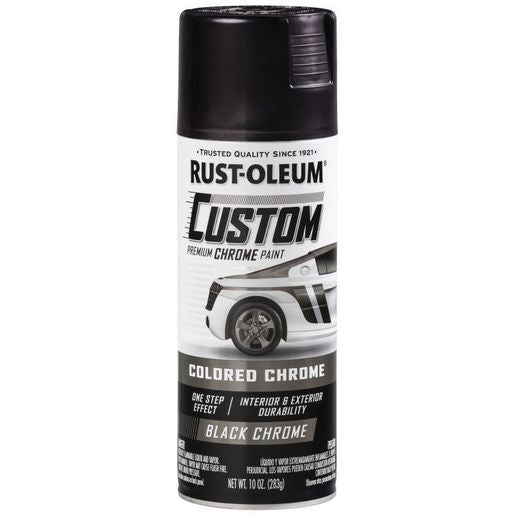 Rust-Oleum Premium Custom Chrome Black Chrome 283g 343346
