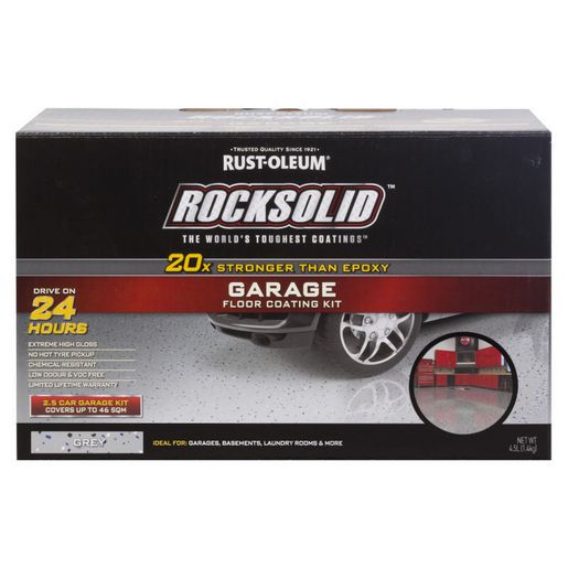 Rust-Oleum Rock Solid G/Flooring Grey 2.5Car 301775
