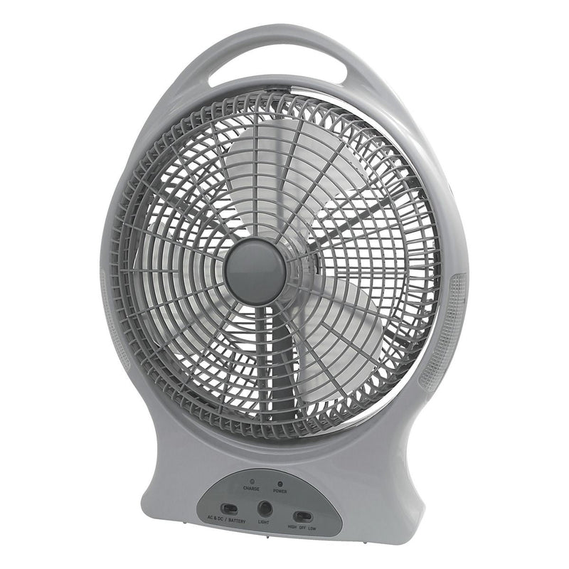Dusc Rechargeable Oscillating Fan 12 Inch