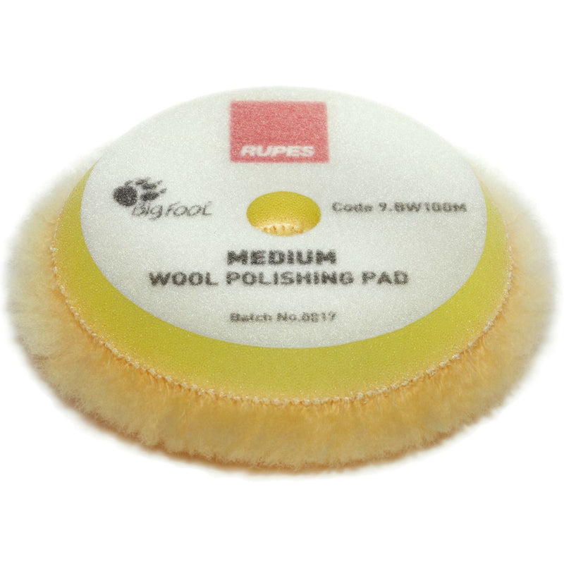 Rupes Bigfoot Wool Polishing Pad Medium 75mm