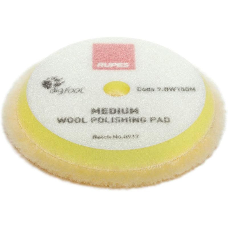 Rupes Bigfoot Wool Polishing Pad Medium 125mm