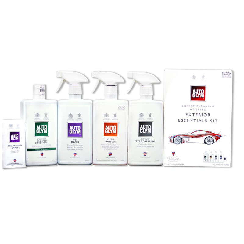 Autoglym Exterior Essentials Kit 8pk Bwekitau