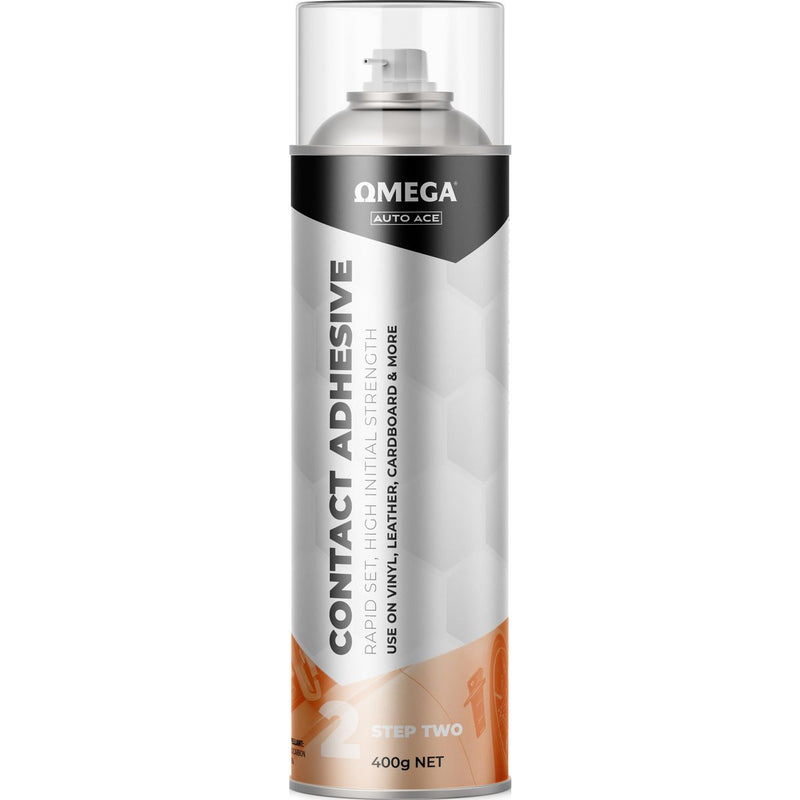 Omega Contact Adhesive Aerosol Spray 400g AA-CA400G