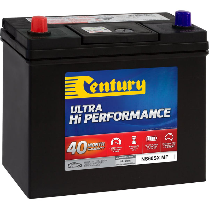 Century Batteries Battery-Car & Pass 40M 107127 NS60SXMF