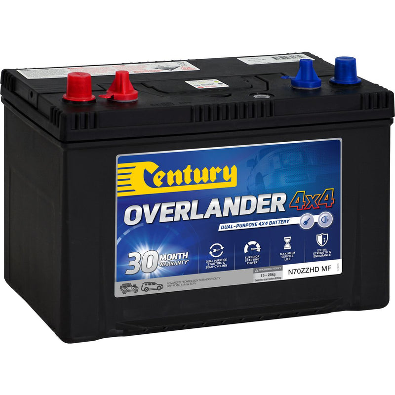 Century Batteries Battery Overlander 4X4 -125134 N70ZZHDMF