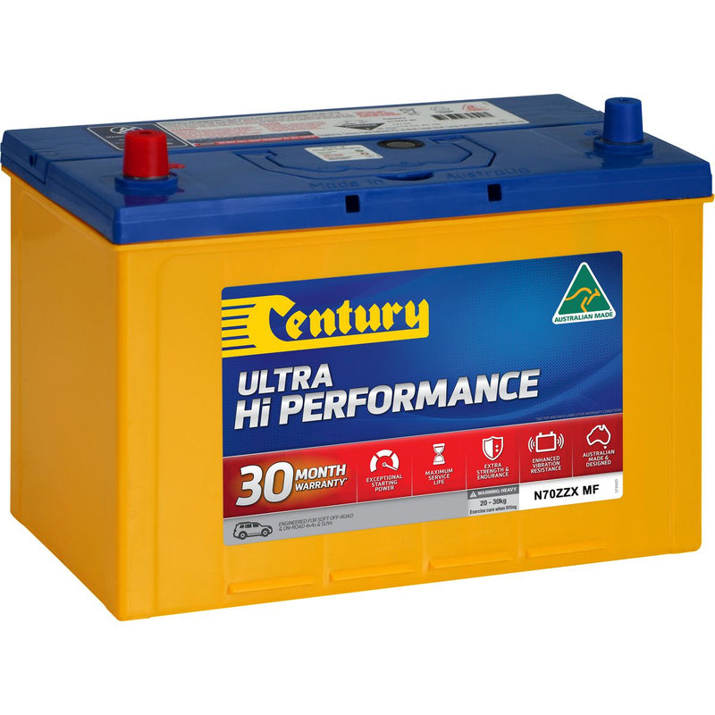 Century Batteries Battery 4X4 30M 127120 N70ZZXMF