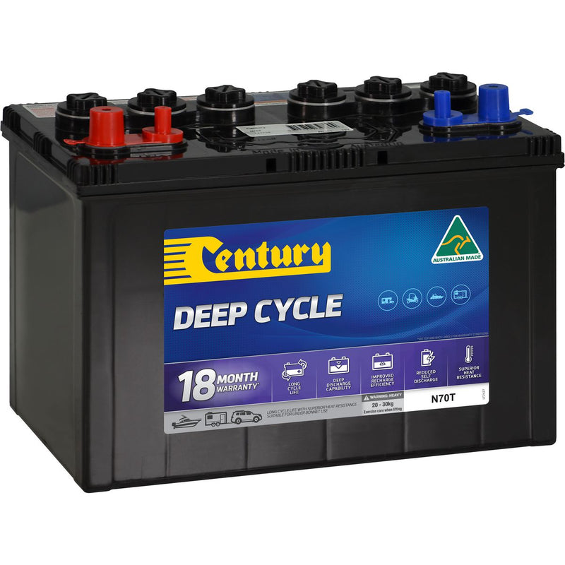Century Batteries Battery Deep Cycle 12V 520 Cca N70T
