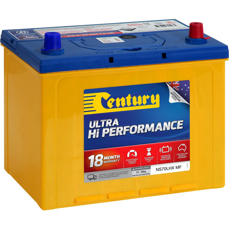 Century Batteries Battery- Truck Bus Hd -127123 NS70LHX MF