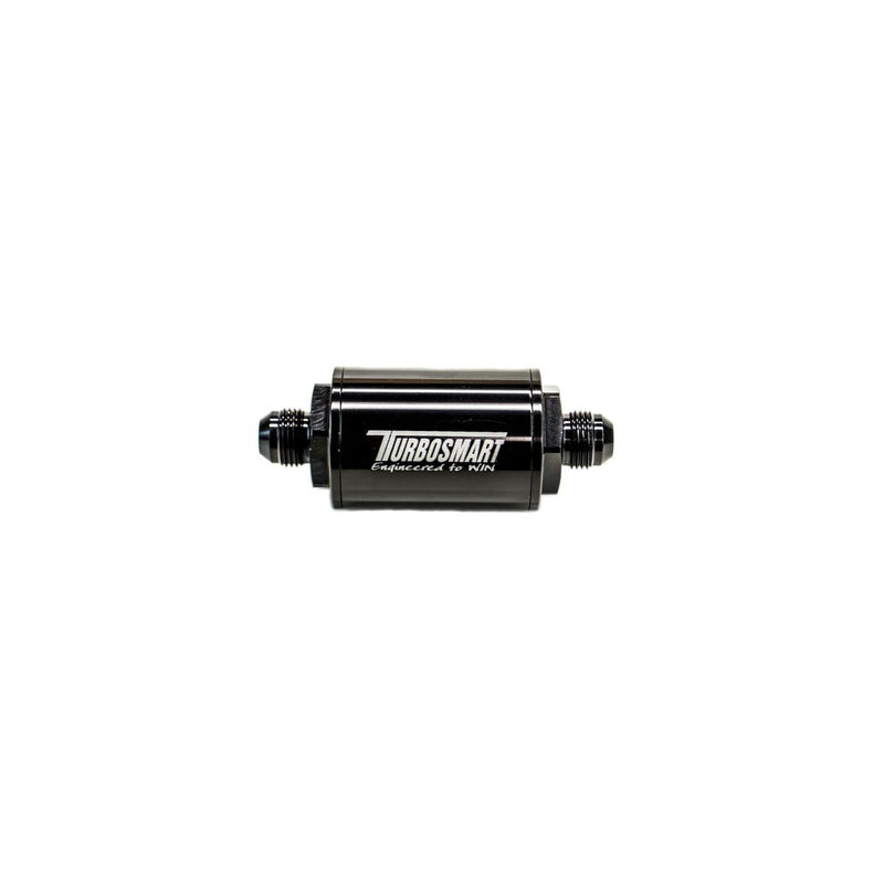 Turbosmart Billet Inline Fuel Filter 1.75x3.825" -8 AN