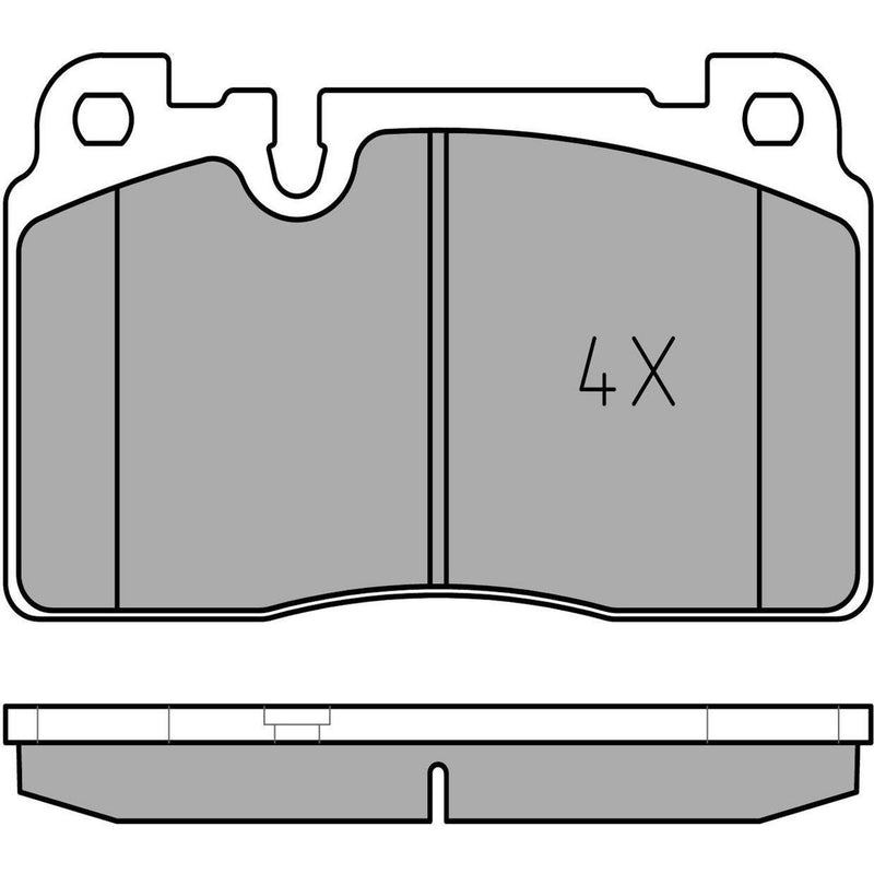 Meyle PD Brake Pad Set Front 025 256 4316/PD
