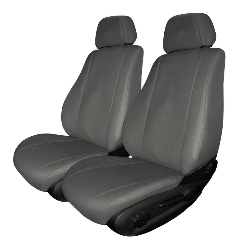 True Fit Tailored Fit Front Car Seat Covers Canvas,