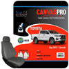 True Fit Tailored Fit Front Car Seat Covers Canvas,