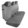 True Fit Tailored Fit Rear Car Seat Cover Canvas, Grey -