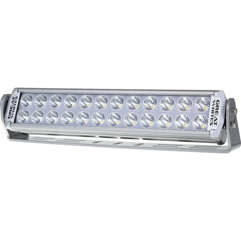 Great Whites Double Driving Light Bar 24 LED Alloy