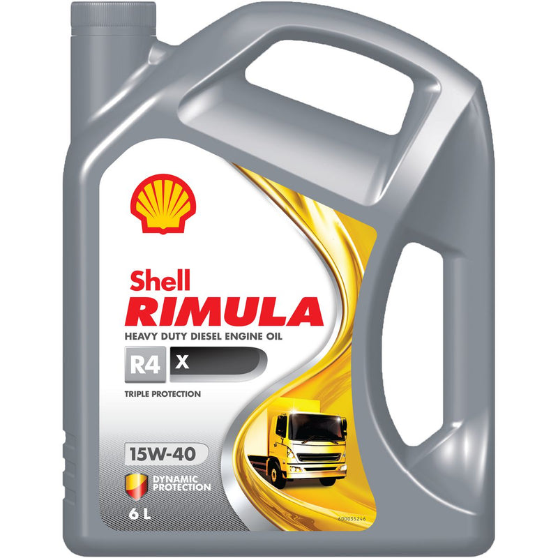 Shell Rimula R4 X 15W40 Engine Oil 6L