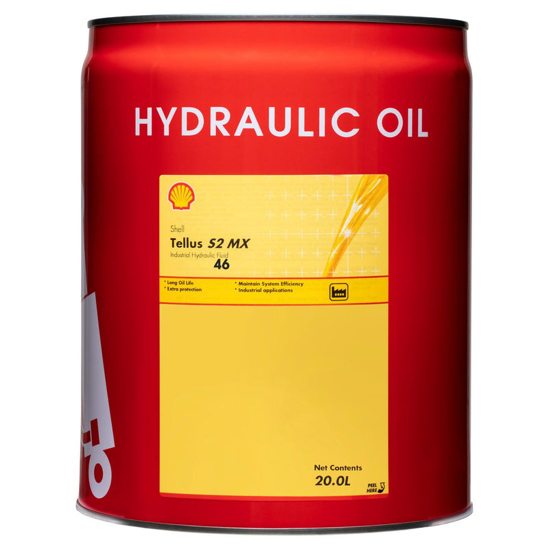 Shell Tellus S2 MX 46 Hydraulic Oil & Fluid 20L