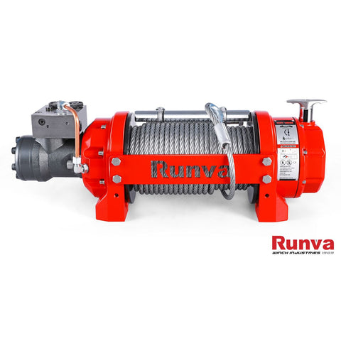 Runva HWV15000 4X4 Winch Hydraulic 15000lb W/Steel Cable