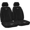 R.M. Williams Front Car Seat Covers Neoprene, Black/White