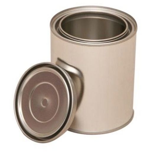 Valspar Empty Metal 500Ml Open Top Can & Lid 1DL500