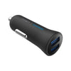 Cygnett PowerMini 2.4 Dual USB Car Charger Black