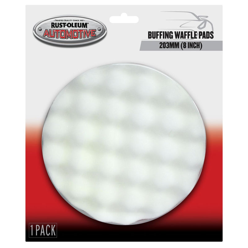 Rust-Oleum Polishing Waffle Pad Black 8" 367676