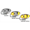 LED Autolamps Twin Function Side Indicator with Amber