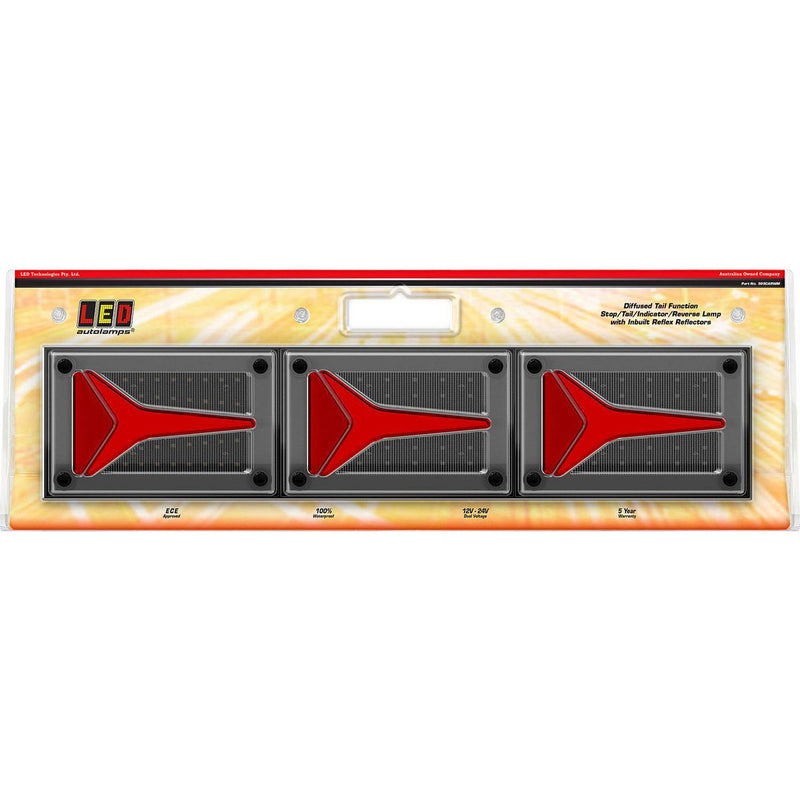 LED Autolamps Stop/Tail/Indicator/Reverse LED Light
