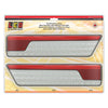 LED Autolamps Chrome, Twin Blister Led Light 355ARWM-2