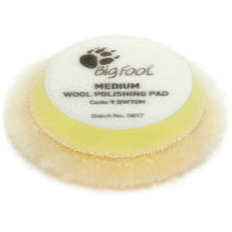 Rupes Bigfoot Nano Yellow Medium Wool Polishing Pad